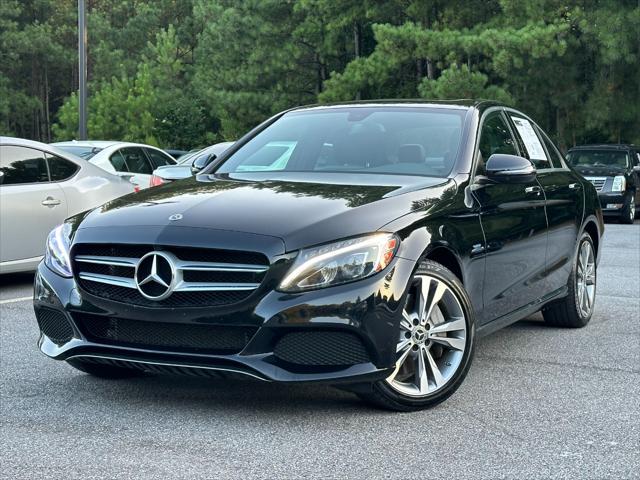 used 2018 Mercedes-Benz C-Class car, priced at $18,995