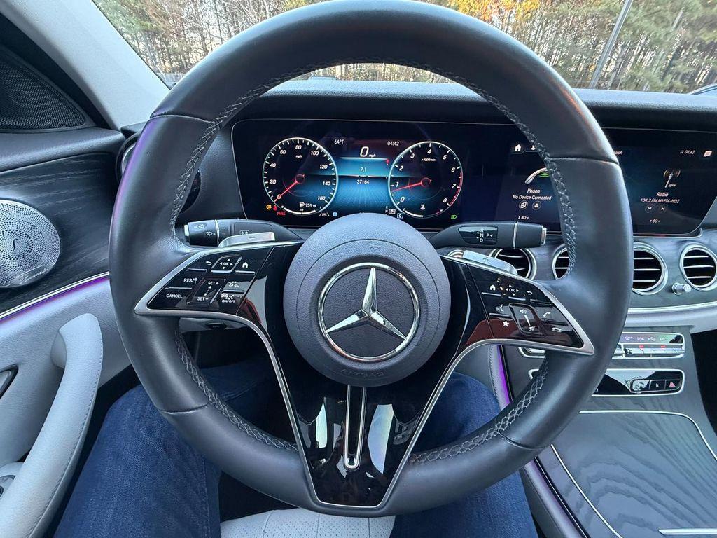 used 2022 Mercedes-Benz E-Class car, priced at $30,995