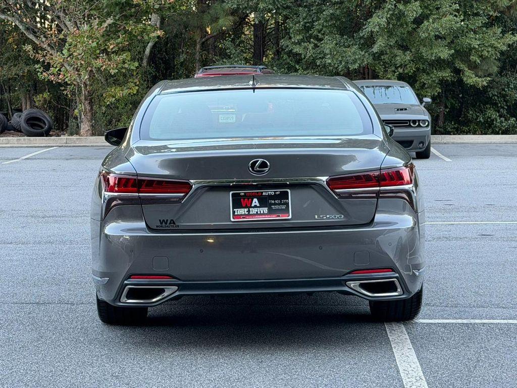used 2018 Lexus LS 500 car, priced at $42,995