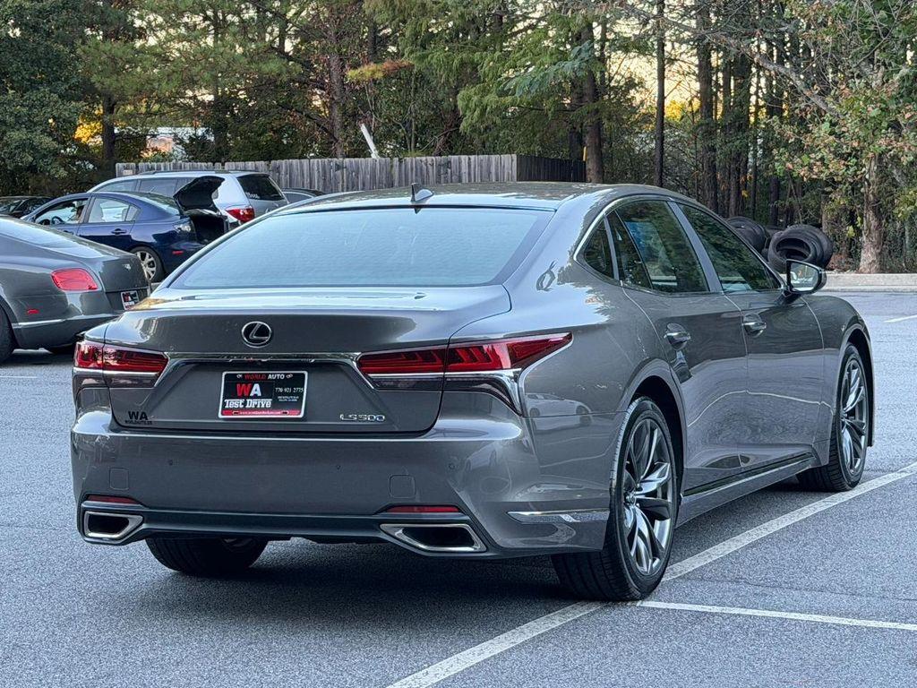 used 2018 Lexus LS 500 car, priced at $42,995