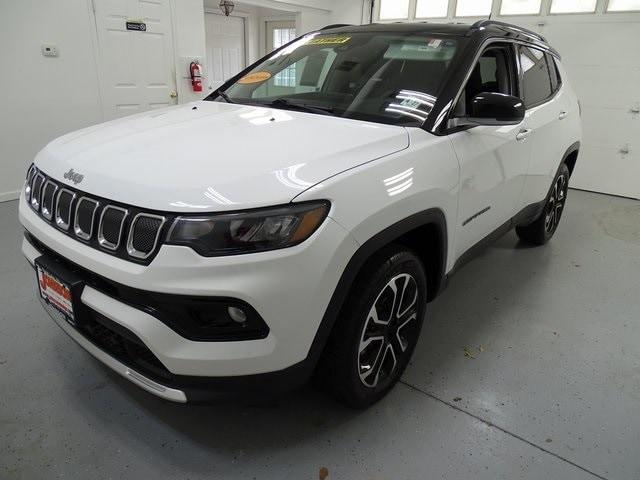 used 2022 Jeep Compass car, priced at $22,336