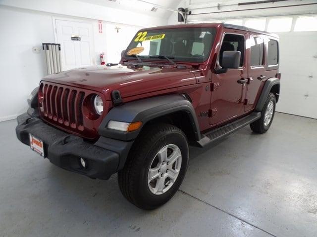 used 2022 Jeep Wrangler Unlimited car, priced at $34,996