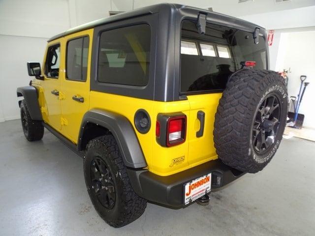 used 2021 Jeep Wrangler Unlimited car, priced at $31,799
