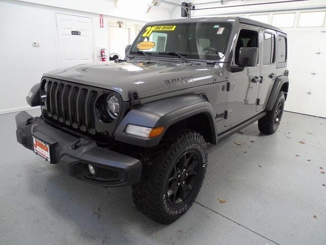 used 2021 Jeep Wrangler Unlimited car, priced at $32,995