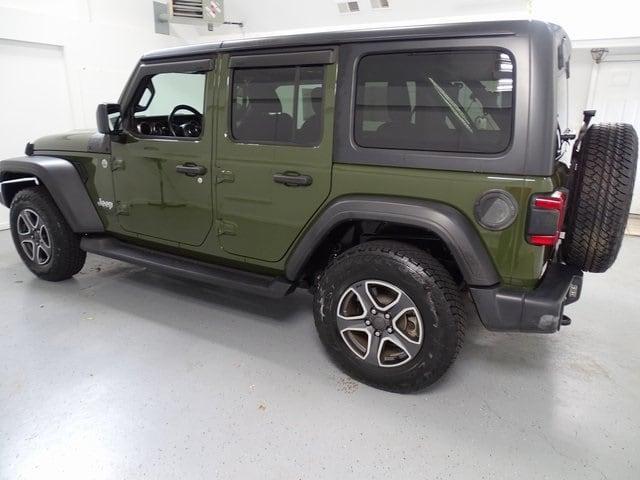 used 2021 Jeep Wrangler Unlimited car, priced at $31,995