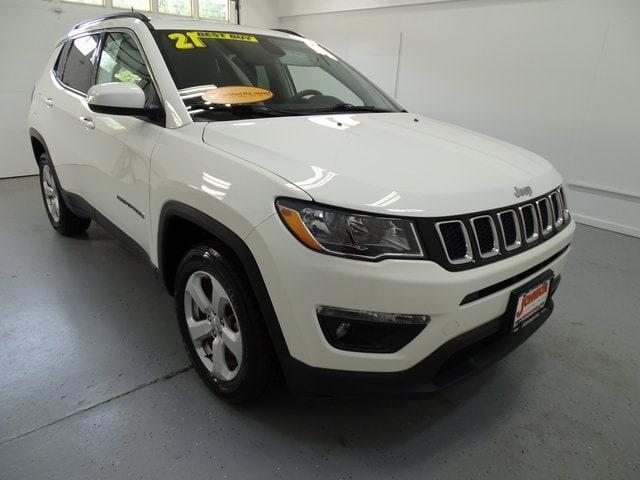 used 2021 Jeep Compass car, priced at $21,995