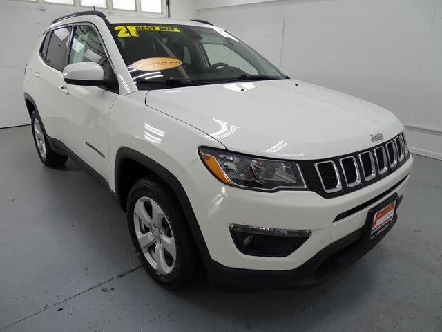 used 2021 Jeep Compass car, priced at $20,652