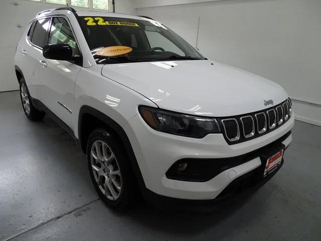 used 2022 Jeep Compass car, priced at $24,346