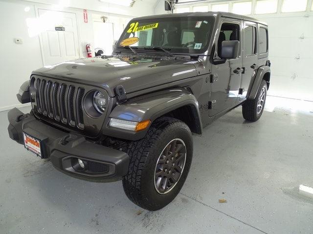 used 2021 Jeep Wrangler Unlimited car, priced at $32,495