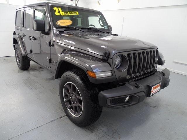 used 2021 Jeep Wrangler Unlimited car, priced at $32,495