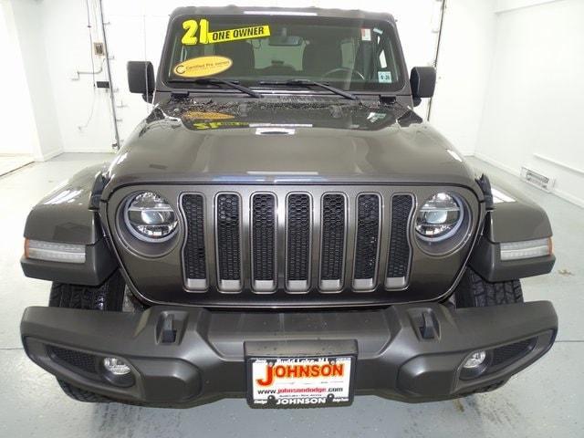 used 2021 Jeep Wrangler Unlimited car, priced at $32,495