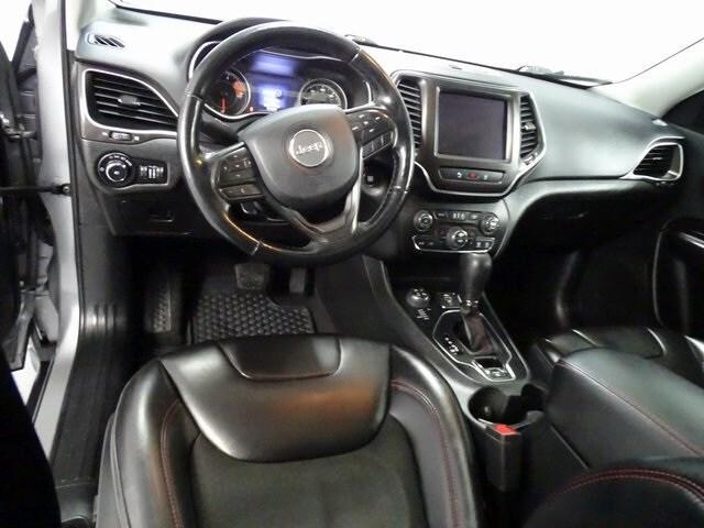 used 2021 Jeep Cherokee car, priced at $19,295