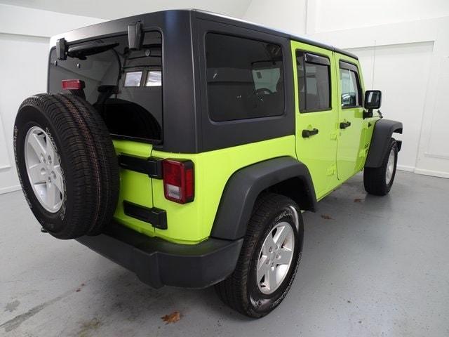 used 2017 Jeep Wrangler Unlimited car, priced at $19,595