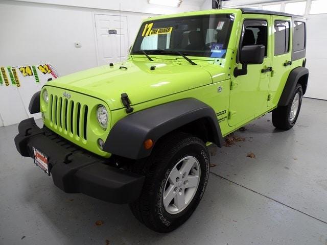 used 2017 Jeep Wrangler Unlimited car, priced at $19,595