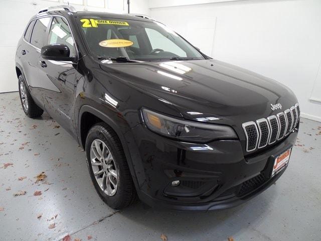 used 2021 Jeep Cherokee car, priced at $24,454