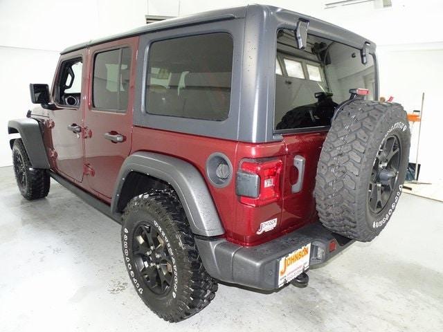 used 2021 Jeep Wrangler Unlimited car, priced at $34,920