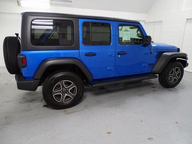 used 2021 Jeep Wrangler Unlimited car, priced at $31,665