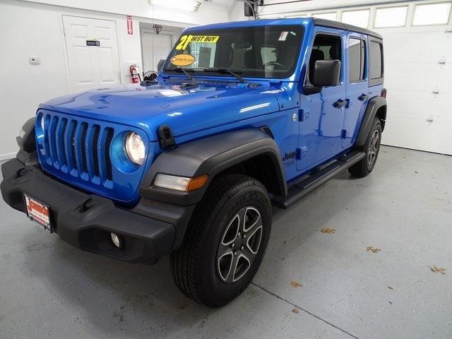 used 2021 Jeep Wrangler Unlimited car, priced at $31,665