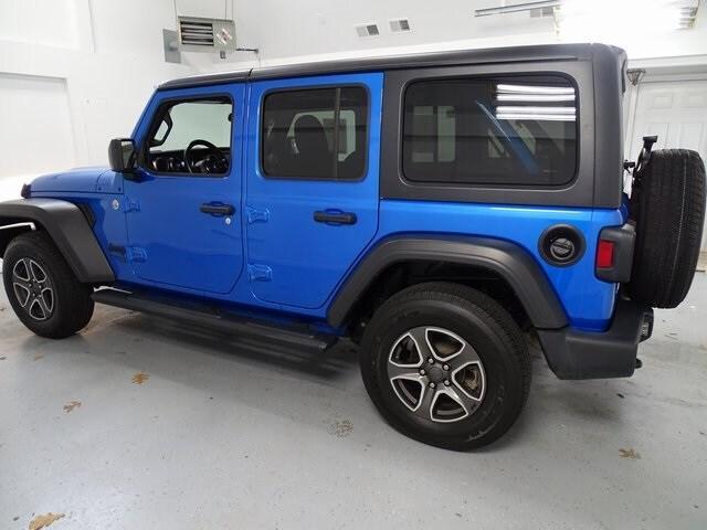 used 2021 Jeep Wrangler Unlimited car, priced at $31,665