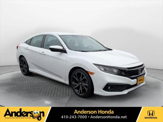 used 2019 Honda Civic car, priced at $20,387