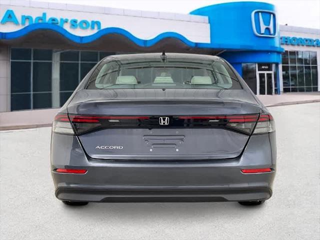 new 2025 Honda Accord car, priced at $29,445