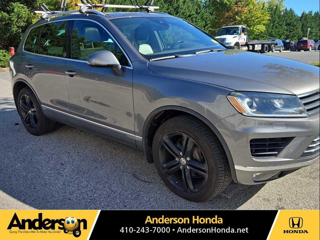 used 2017 Volkswagen Touareg car, priced at $15,500