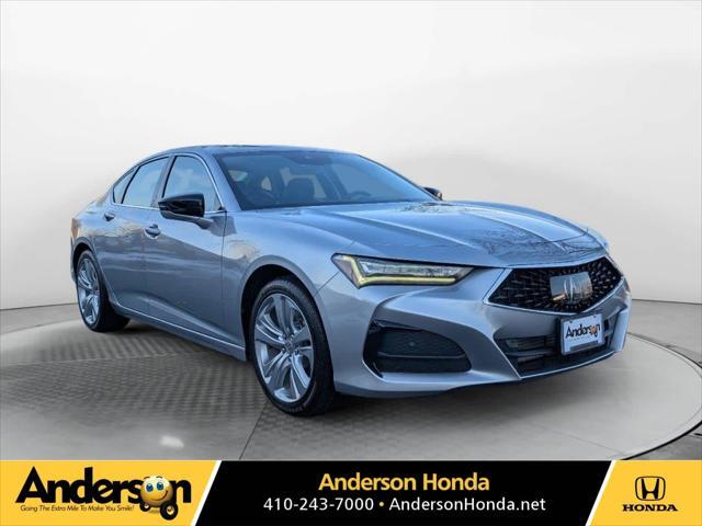 used 2021 Acura TLX car, priced at $25,555