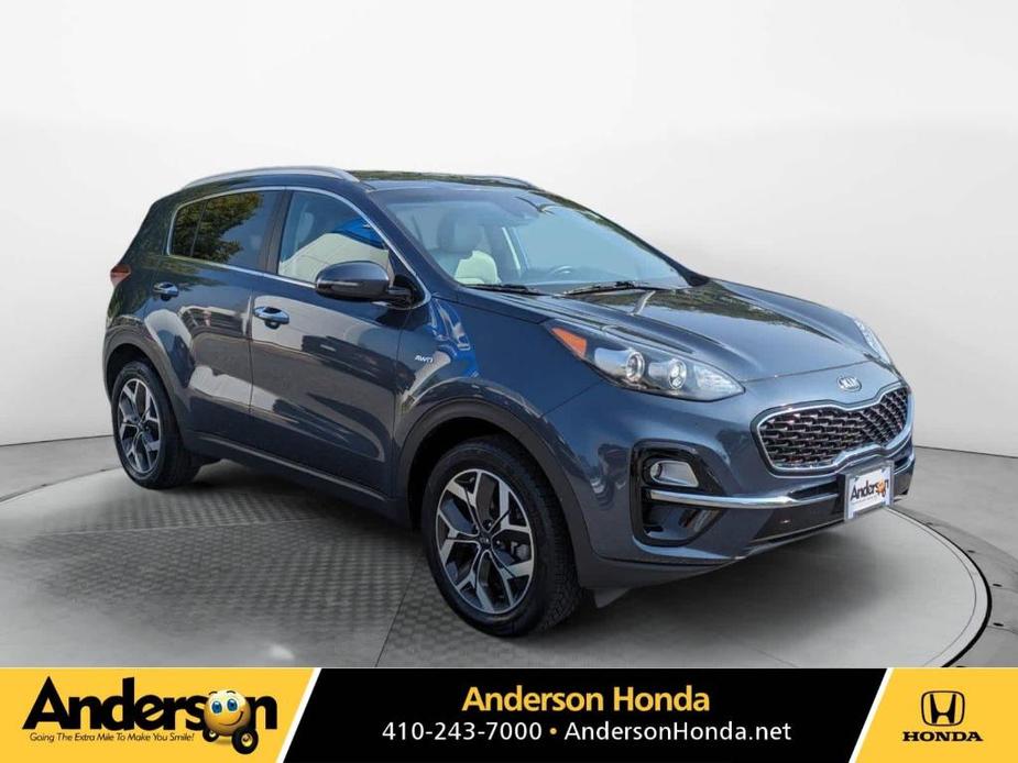 used 2021 Kia Sportage car, priced at $17,500