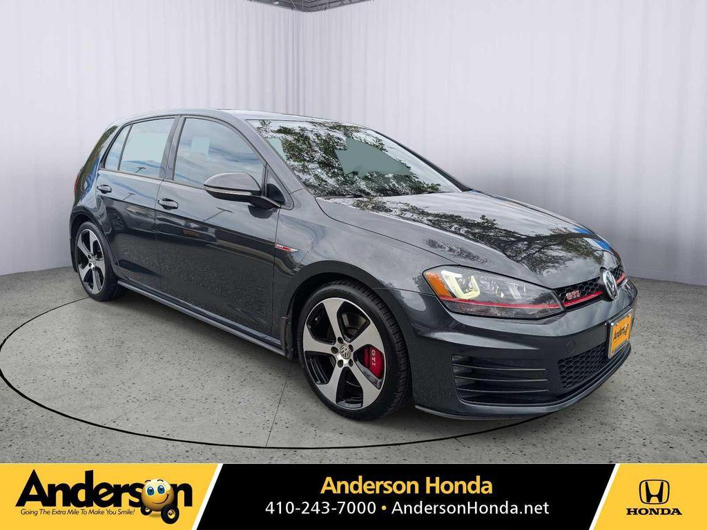 used 2017 Volkswagen Golf GTI car, priced at $18,100
