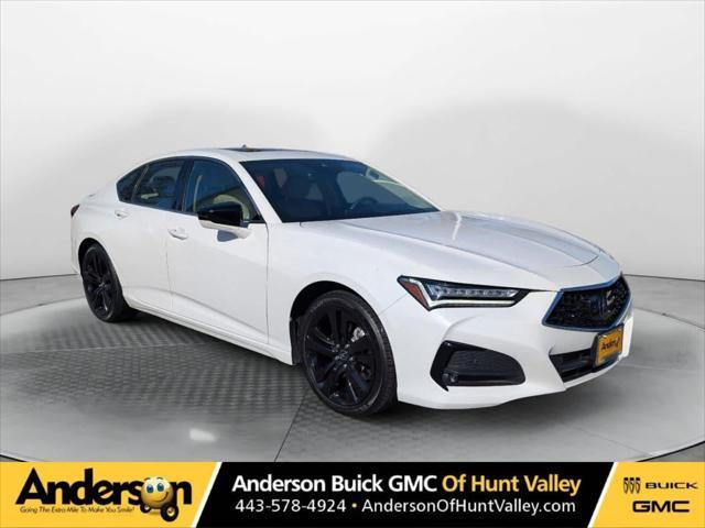 used 2022 Acura TLX car, priced at $33,599