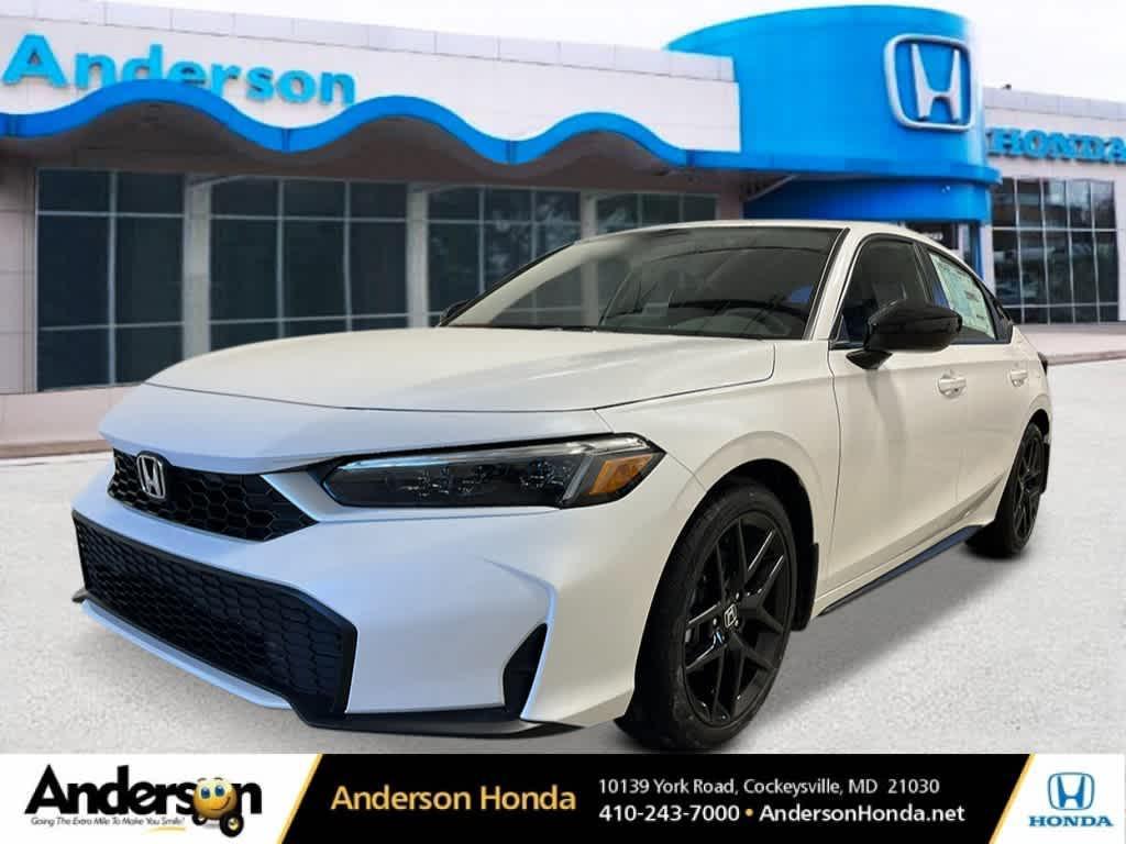 new 2025 Honda Civic Hybrid car, priced at $29,755