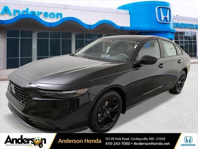 new 2025 Honda Accord car, priced at $31,655