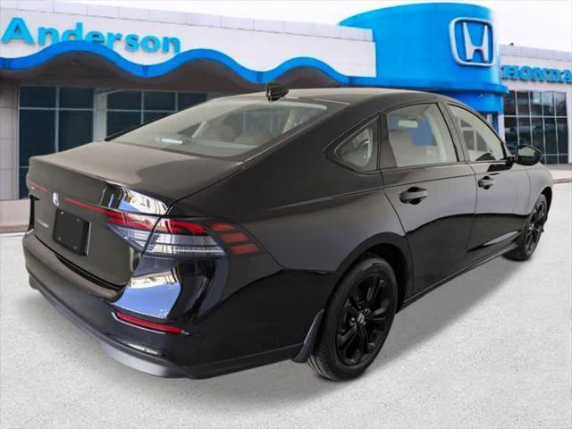 new 2025 Honda Accord car, priced at $31,655