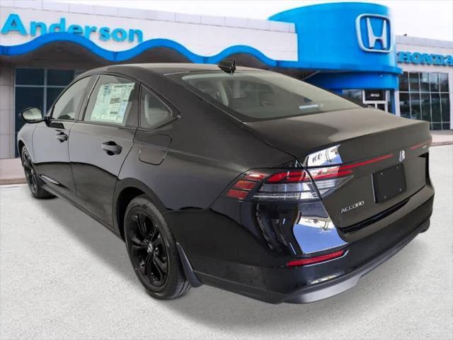 new 2025 Honda Accord car, priced at $31,655