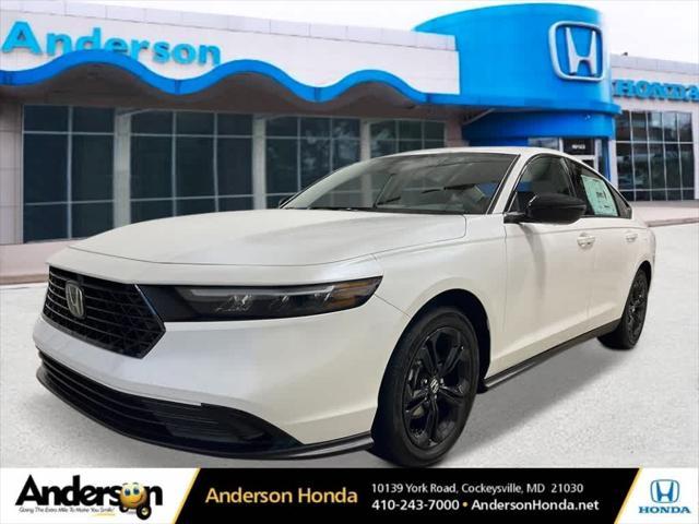 new 2025 Honda Accord car, priced at $32,165