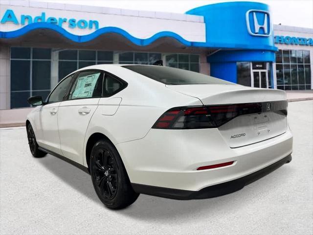 new 2025 Honda Accord car, priced at $32,165