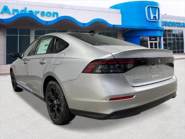 new 2025 Honda Accord car, priced at $31,710