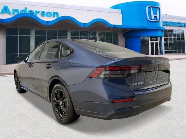 new 2025 Honda Accord car, priced at $31,655