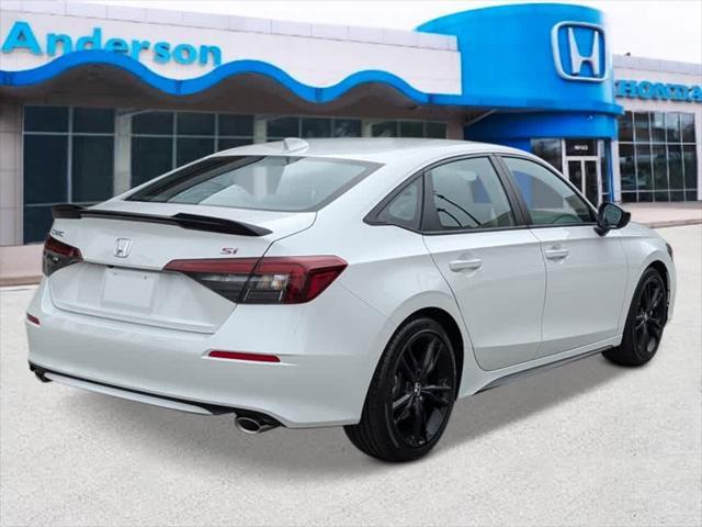 new 2025 Honda Civic Si car, priced at $31,855