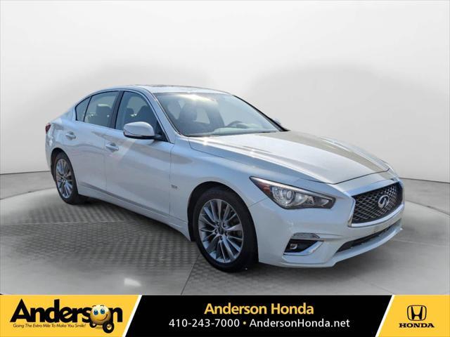 used 2019 INFINITI Q50 car, priced at $20,677