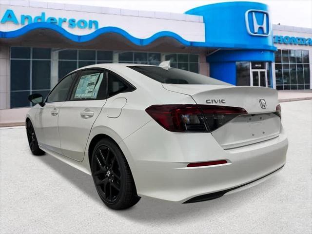 new 2025 Honda Civic car, priced at $27,855