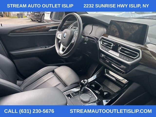 used 2022 BMW X3 car, priced at $27,695