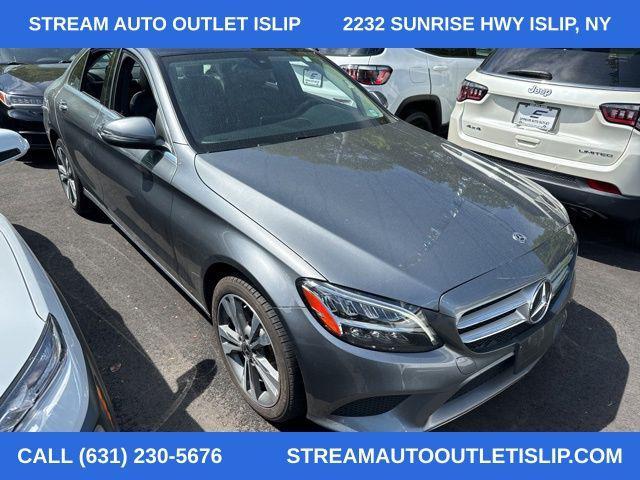 used 2021 Mercedes-Benz C-Class car, priced at $19,850