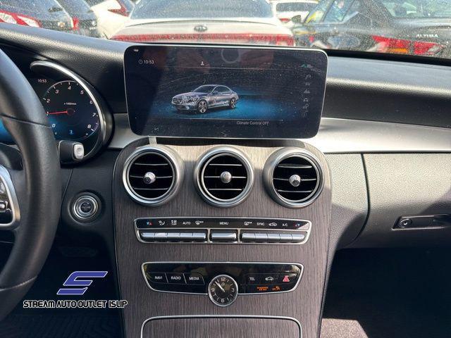 used 2021 Mercedes-Benz C-Class car, priced at $17,995