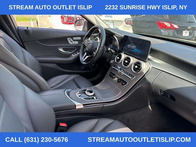 used 2021 Mercedes-Benz C-Class car, priced at $19,850