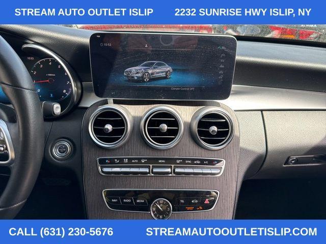 used 2021 Mercedes-Benz C-Class car, priced at $19,850