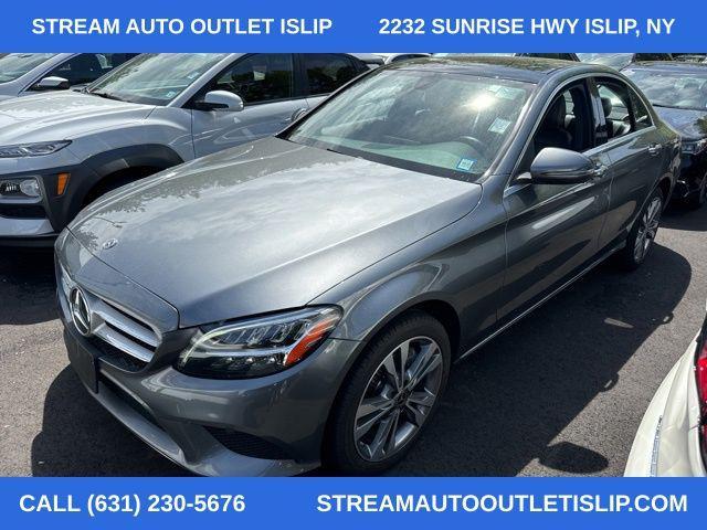 used 2021 Mercedes-Benz C-Class car, priced at $19,850