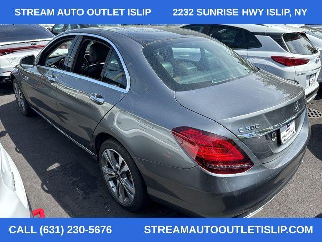 used 2021 Mercedes-Benz C-Class car, priced at $19,850