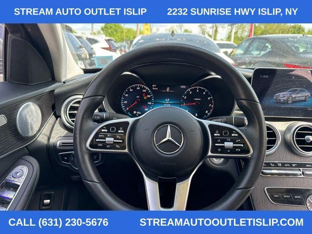 used 2021 Mercedes-Benz C-Class car, priced at $19,850