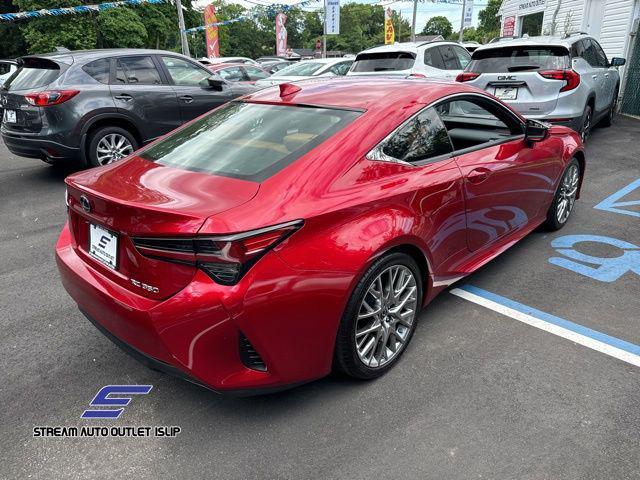 used 2021 Lexus RC 350 car, priced at $30,995